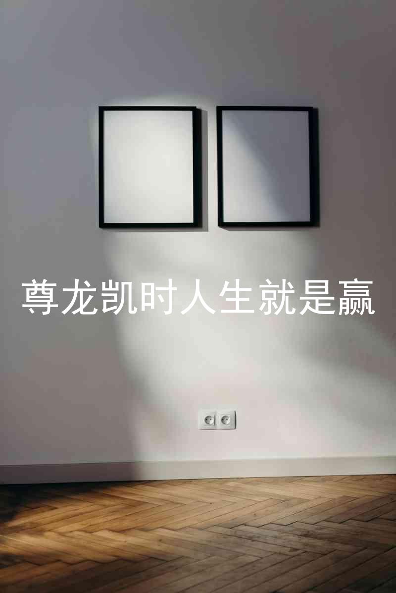 尊龙凯时人生就是赢