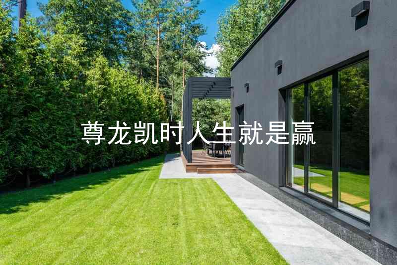 尊龙凯时人生就是赢